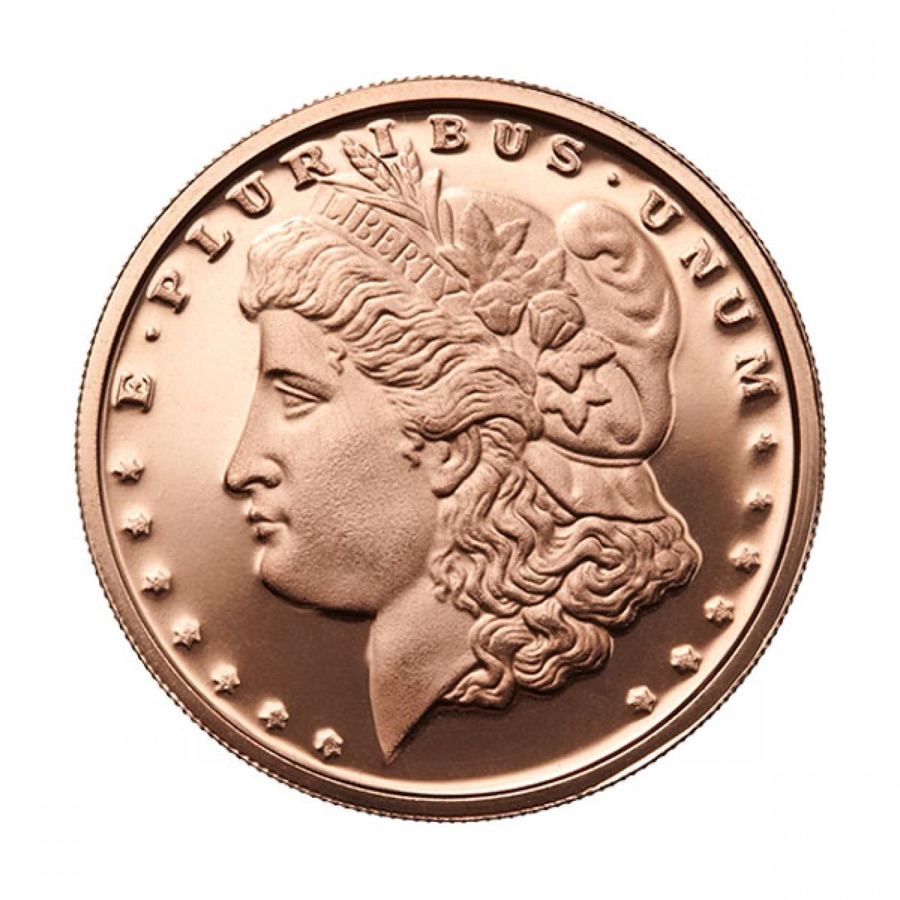 1 oz Copper Round (Morgan Dollar)